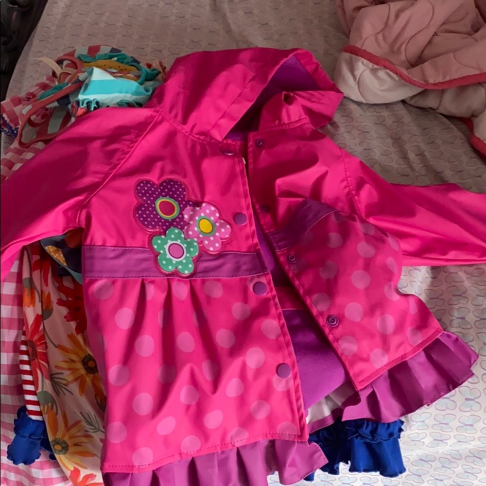 Girls rain jacket